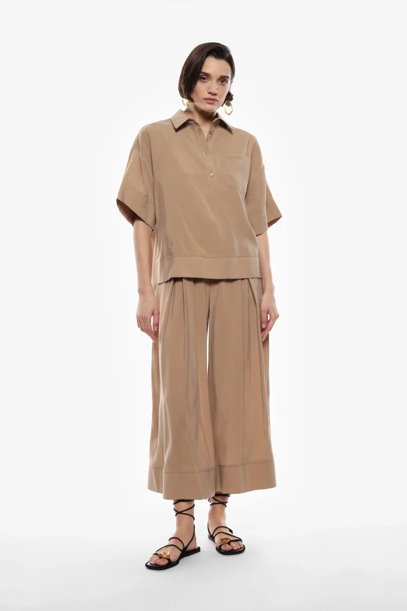Pantalones Anchos de Cintura Alta IMPERIAL - Imagen 2
