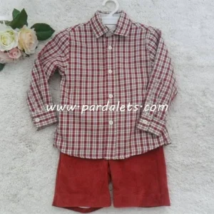 Conjunto granate Dolce Petit