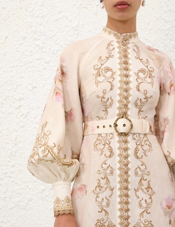 Midi Vestido Abotonado - Imagen 3