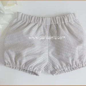 Bombacho rayas beige