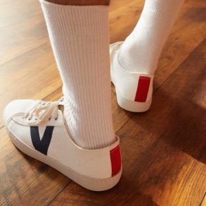 Zapatilla Lona Blanca Victoria
