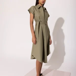 Midi Vestido Safari