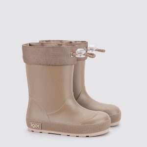 Botas De Agua Yogi Barefoot Igor Beige Elmwood