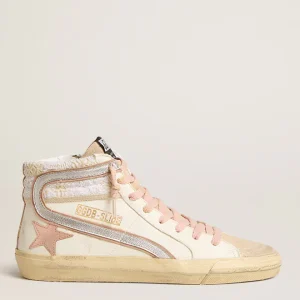 Zapatillas Golden Goose Slide Nappa And Macrame Mujer