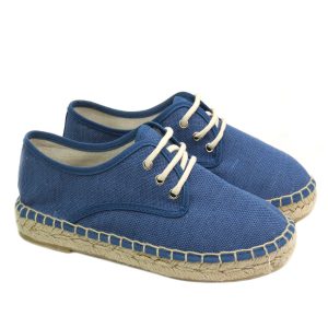 Esparteñas Niño Comunion Azul
