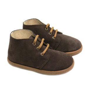 Bota Serraje Cordon Marrón